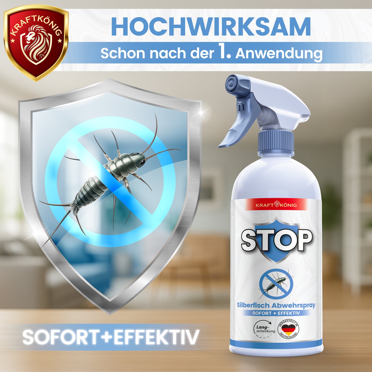 Silberfisch Spray – 500ml