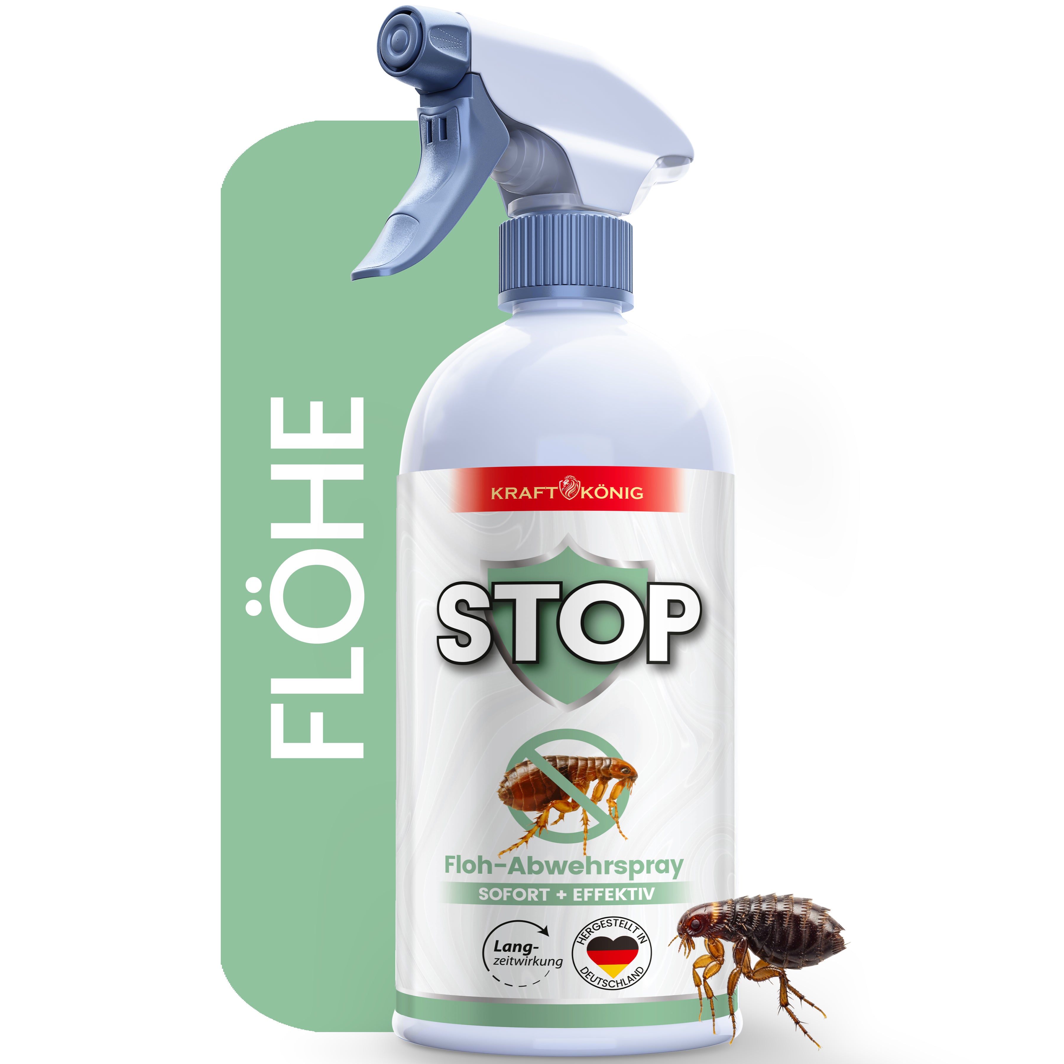 KRAFTKÖNIG Premium Flohspray – 500ml