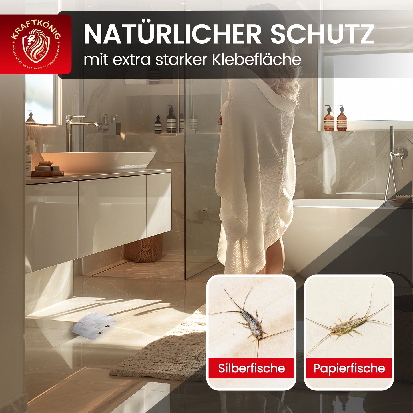 Silberfischfalle – 12 Stück