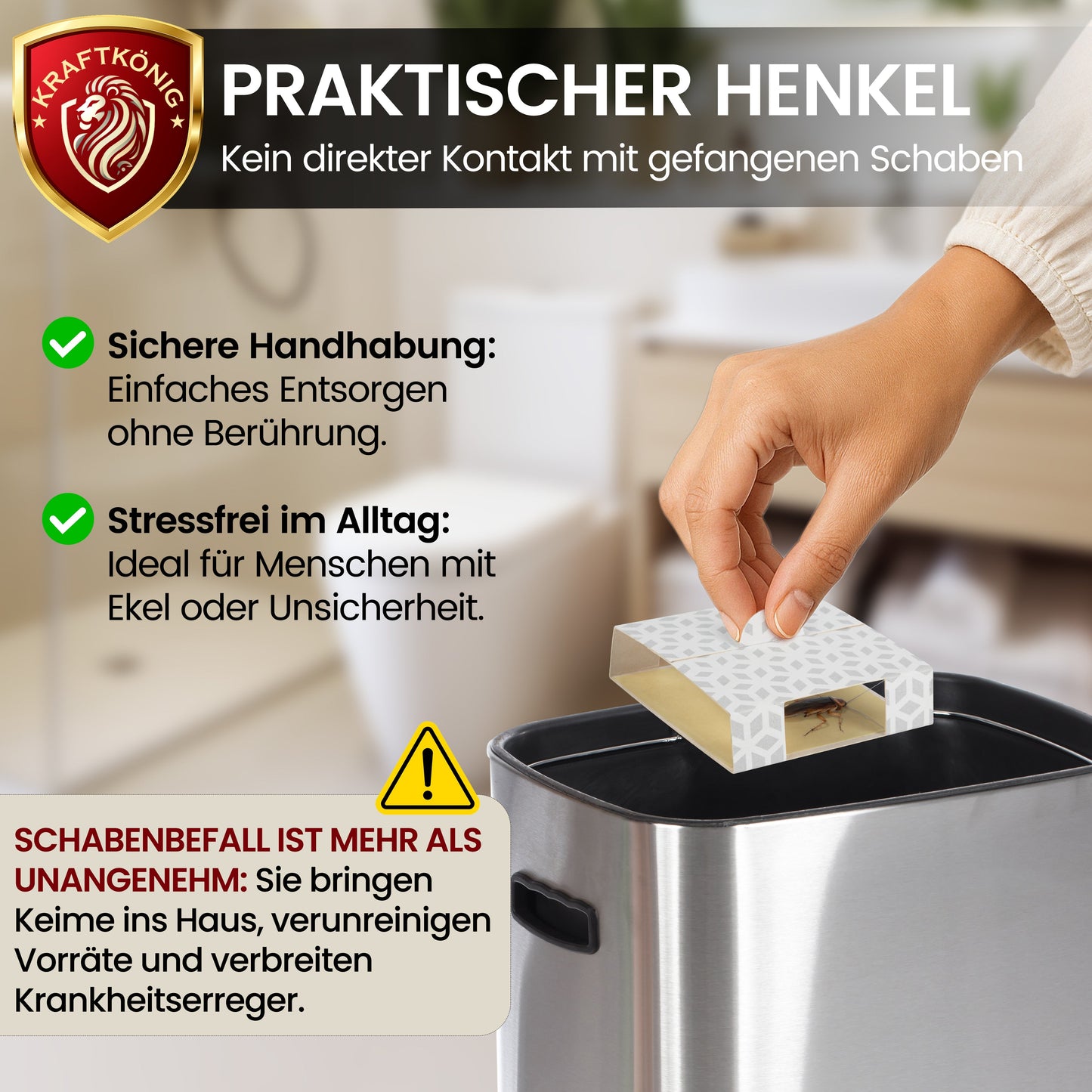 Schabenfalle – 12 Stück