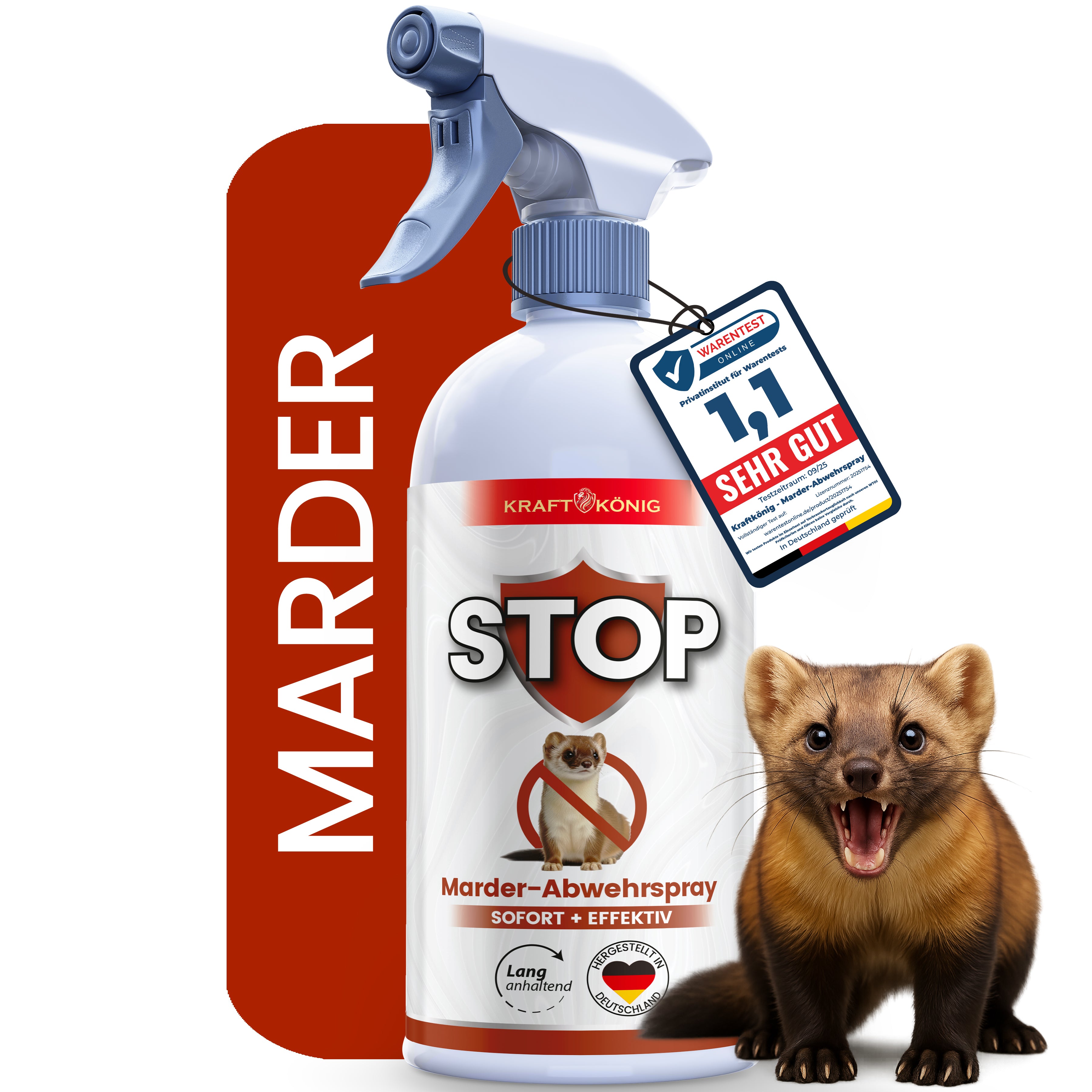 KRAFTKÖNIG Premium Marderspray – 500ml