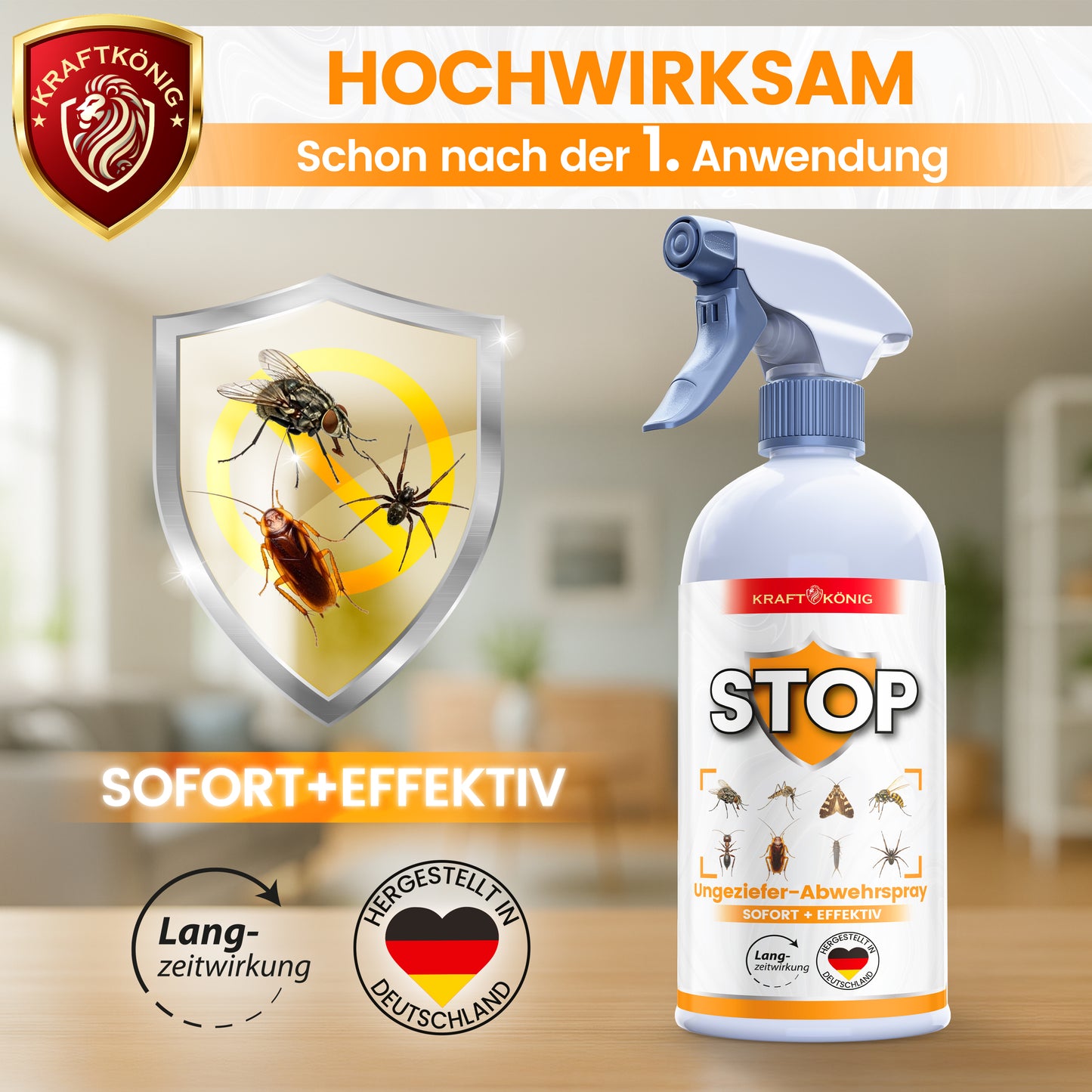 Ungeziefer Abwehrspray – 500ml